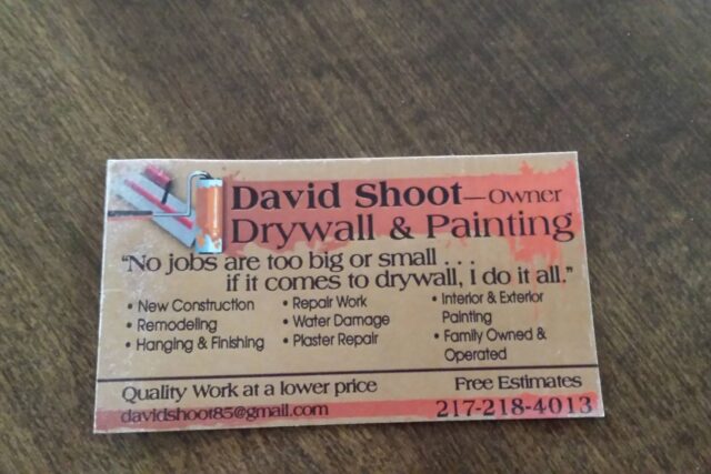 David Shoot Drywall & Painting