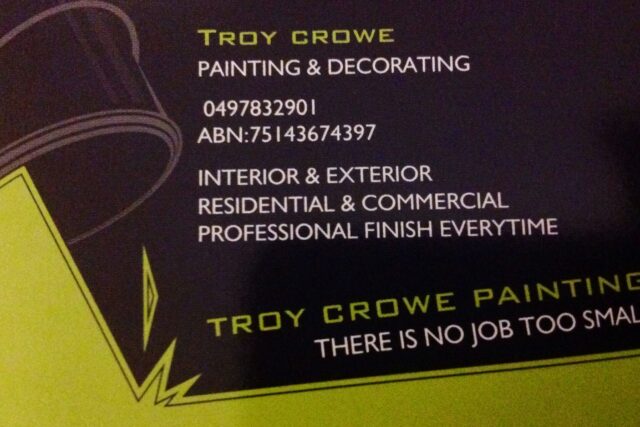 Troy Crowe Painting & Decorating
