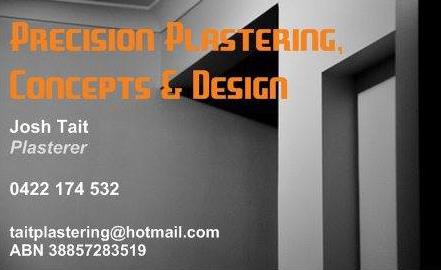 Precision Plastering, Concepts & Design