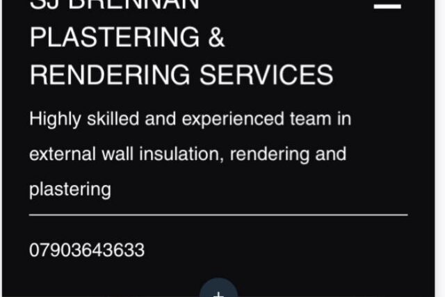 S J Brennan Plastering & Rendering Services