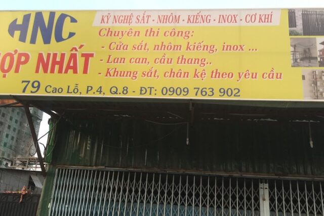 CÔNG TY XÂY DỰNG QUẢNG CÁO HỢP NHẤT