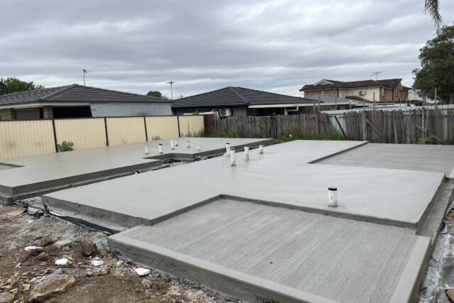 House slabs in Melbourne